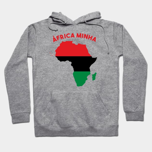 AFRICA MINHA PAN AFRICAN MOTIF African Hoodie TeePublic